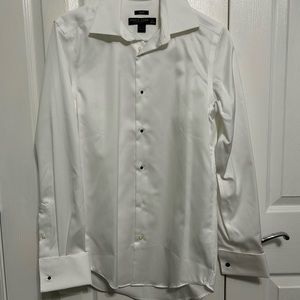 Mens Tuxedo Shirt with studs size 14.5 neck